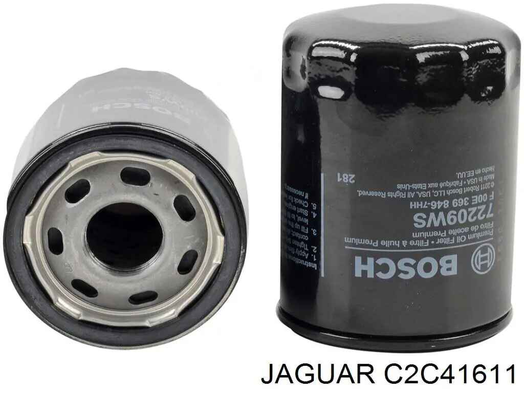 C2C41611 Jaguar Фільтр масла
