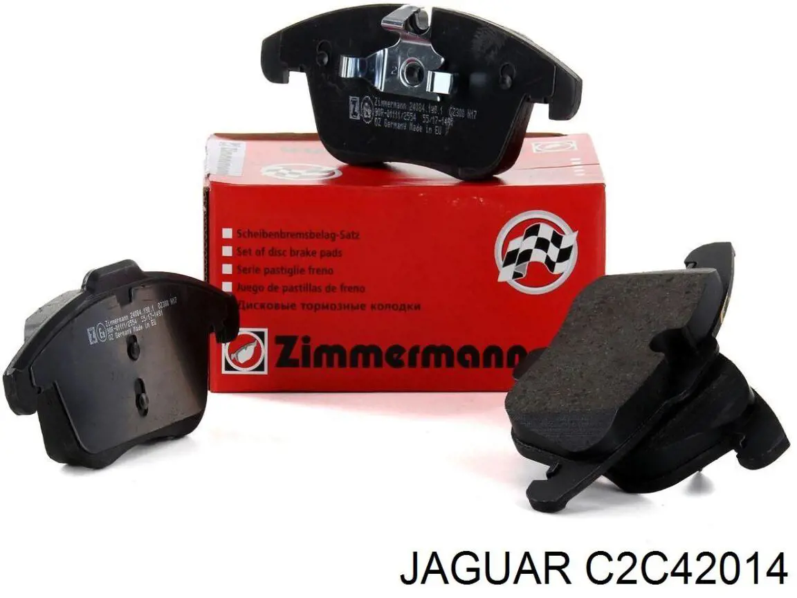 C2C42014 Jaguar Передні гальмівні колодки