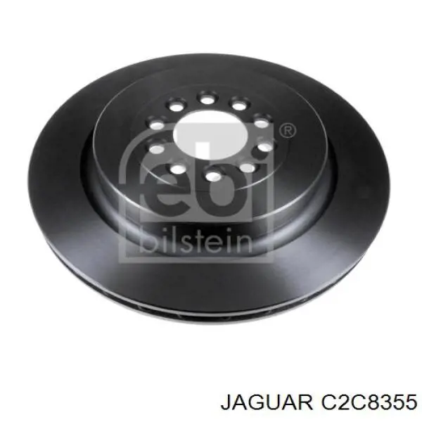 C2C8355 Jaguar диск гальмівний передній