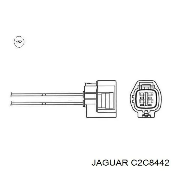 Лямбда датчик кисню Jaguar C2C8442 ціна, від 61.53 USD