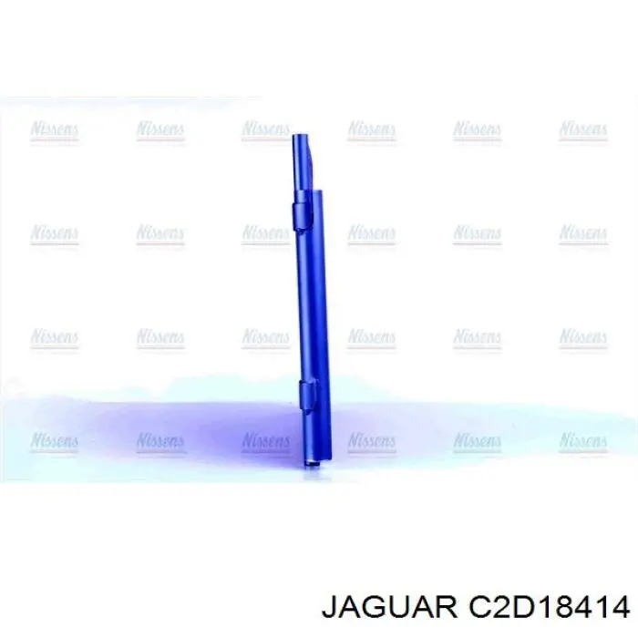 Радіатор кондиціонера C2D18414 Jaguar