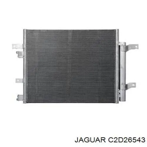 Конденсатор кондиціонера Jaguar C2D26543 ціна, від 90.02 USD