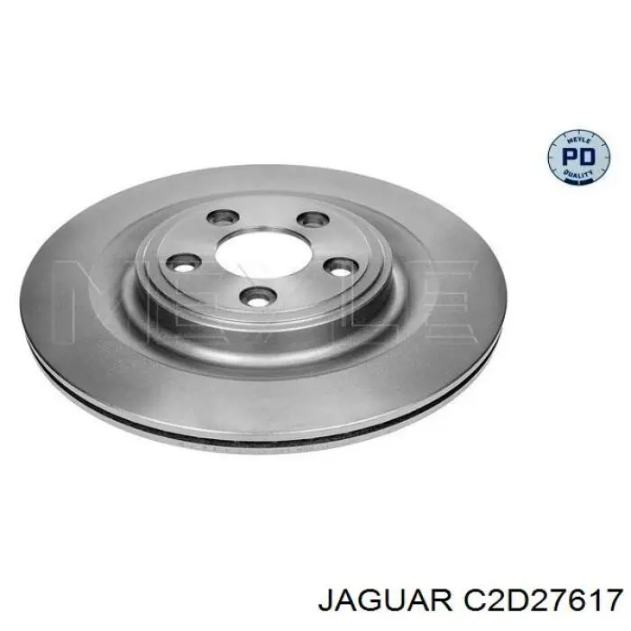 Гальмівні диски C2D27617 Jaguar