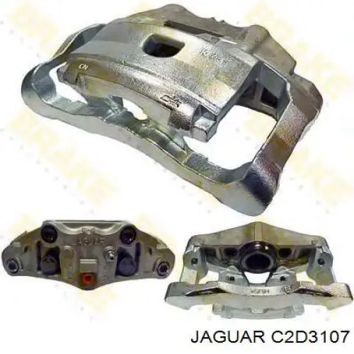 Купити C2D3107 Jaguar Супорт гальмівний передній лівий