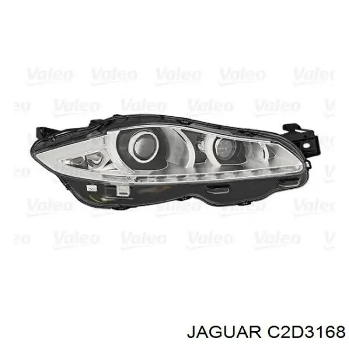 C2D60260 Jaguar Основна фара - вставка