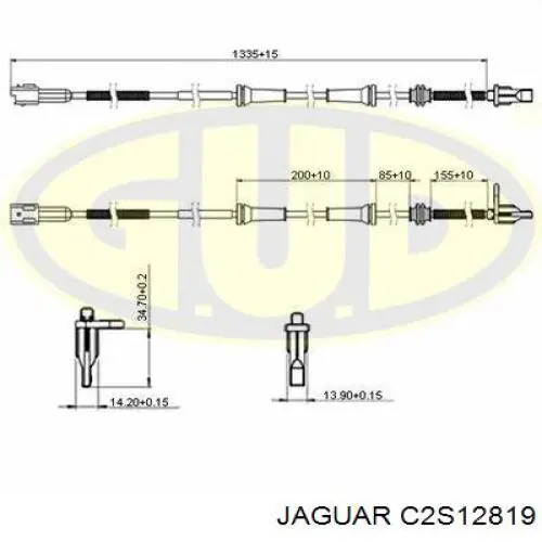 Батарея акумуляторна Jaguar C2S12819 ціна, від 76.02 USD