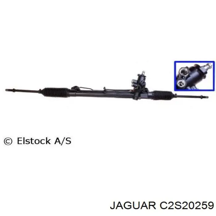 Купити C2S20259 Jaguar Рульова рейка