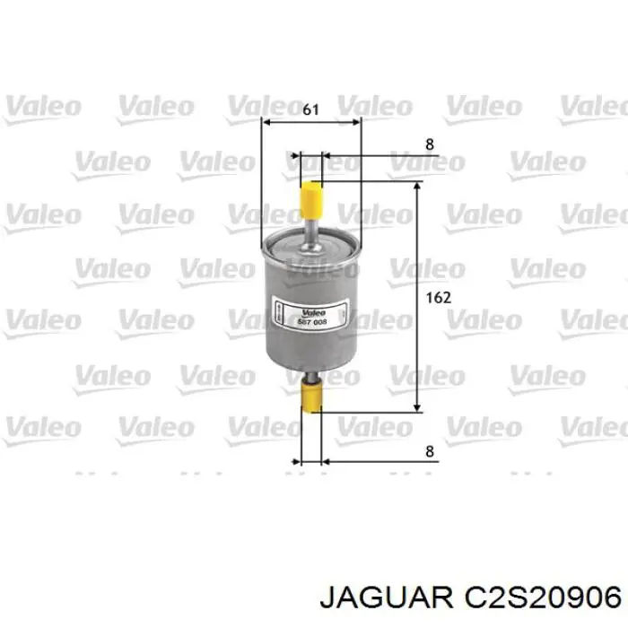 C2S20906 Jaguar Фільтр палива