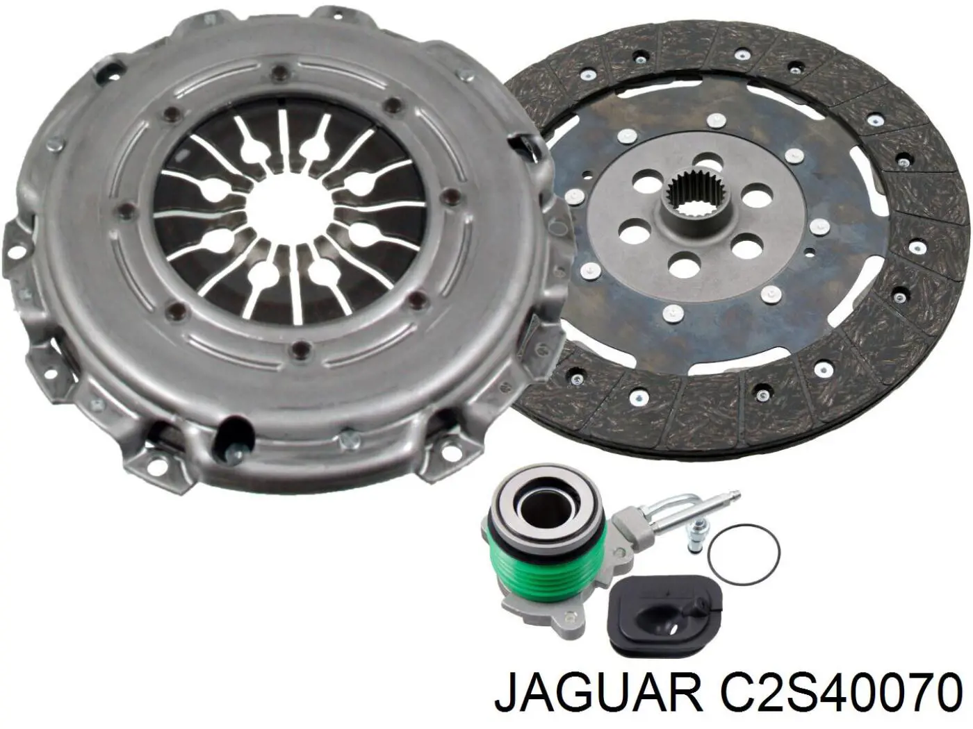 C2S40070 Jaguar комплект зчеплення (3 частини)