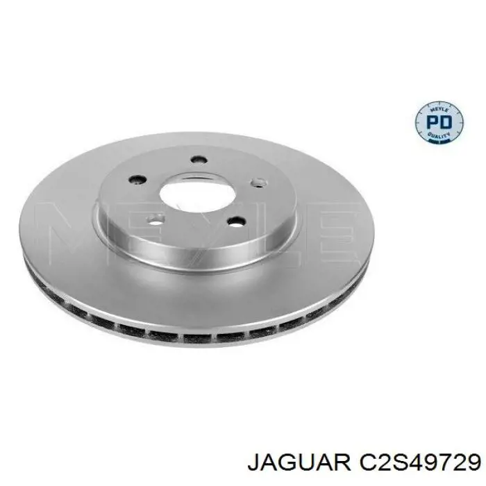 Диск переднього гальма Jaguar C2S49729 ціна, від 40.83 USD