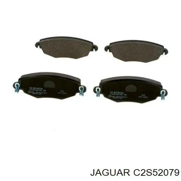 Гальмівні колодки Jaguar C2S52079 ціна, від 21.44 USD