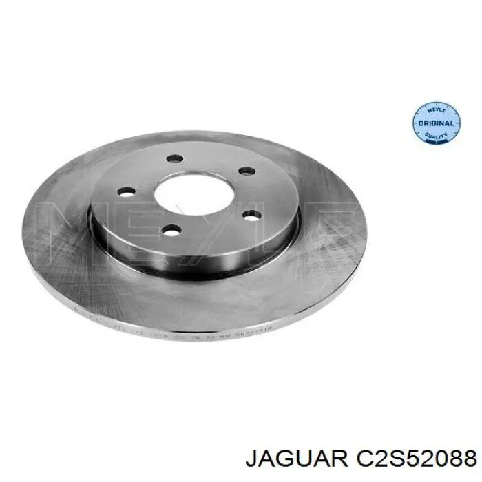 C2S52088 Jaguar диск гальмівний задній