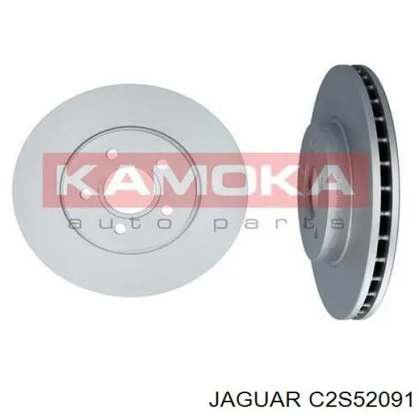C2S52091 Jaguar Гальмо дискове переднє