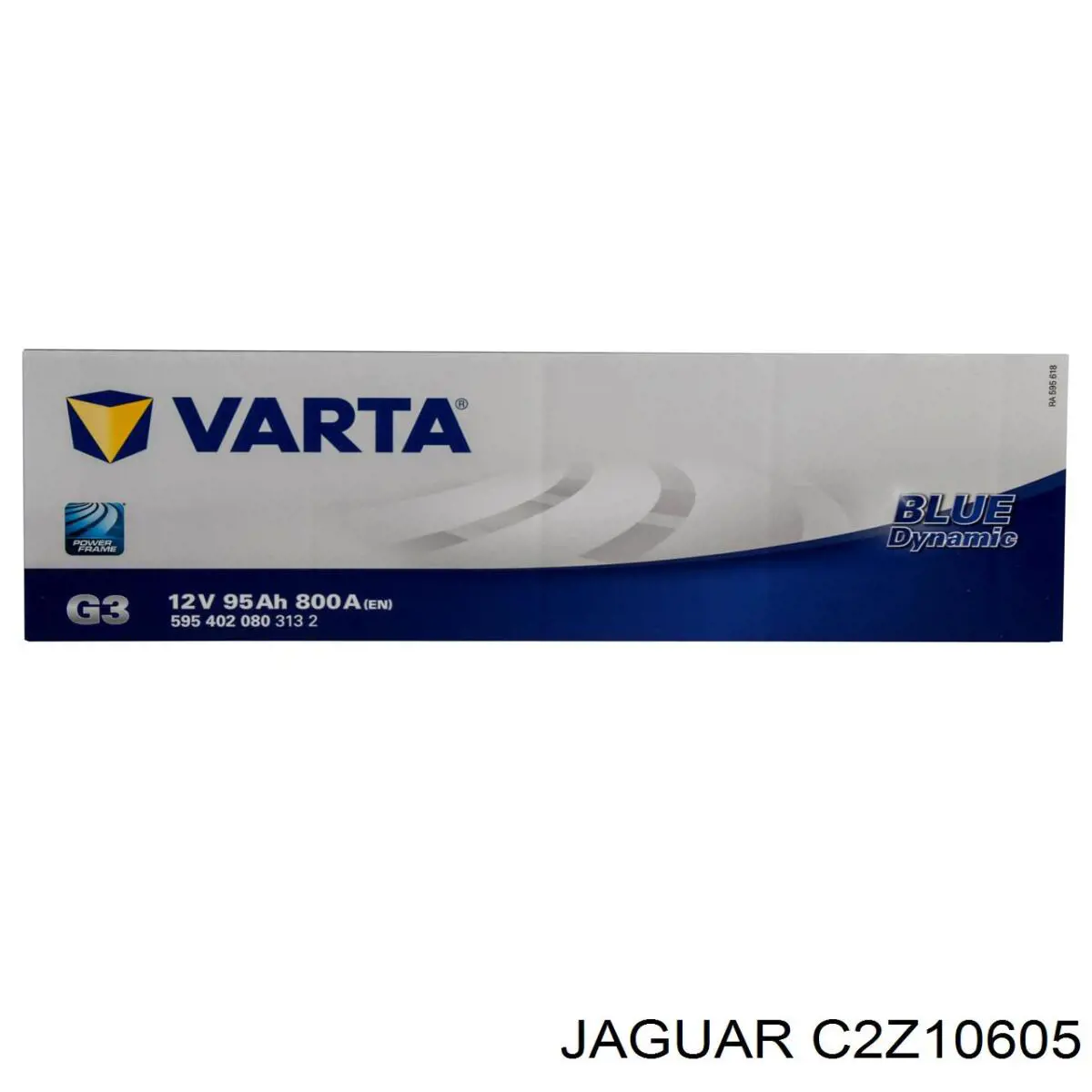 Купити Акумулятор Jaguar 95 А/г (C2Z10605)