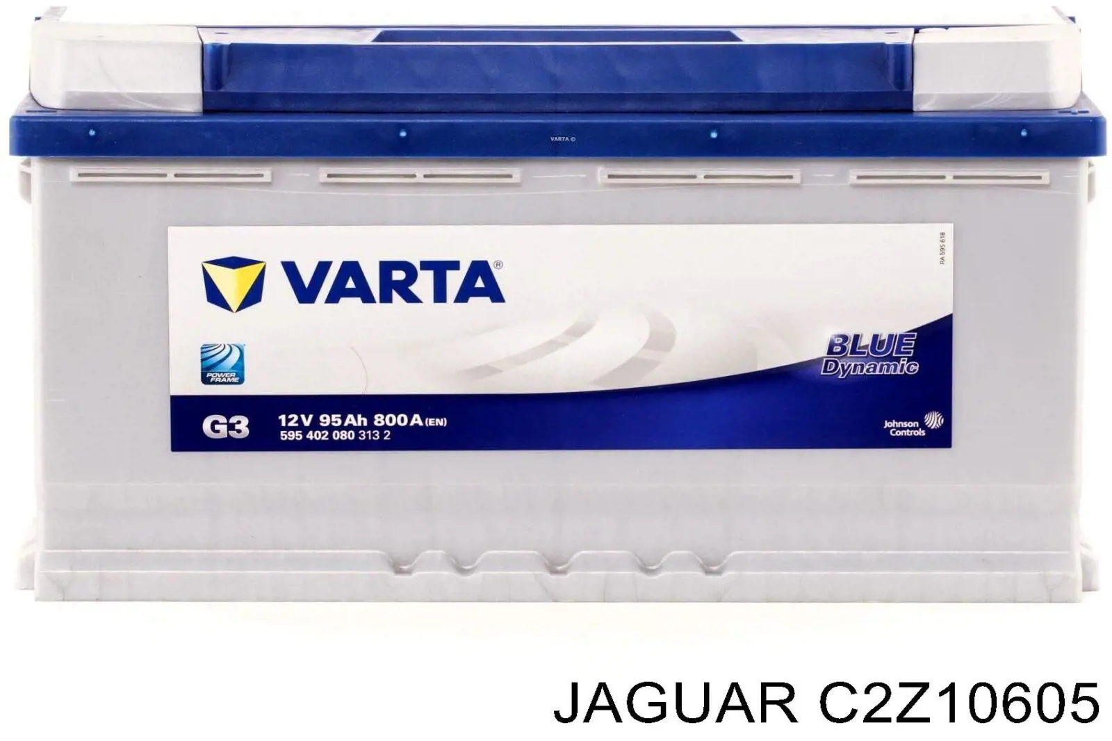 Акумуляторна батарея, АКБ C2Z10605 Jaguar