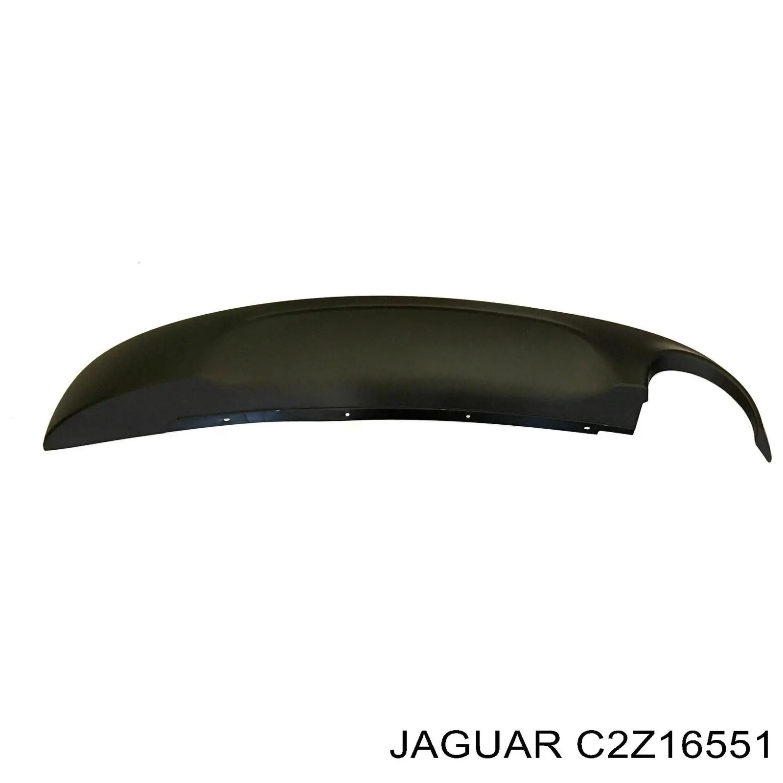 C2Z16551 Jaguar Спідниця заднього бампера