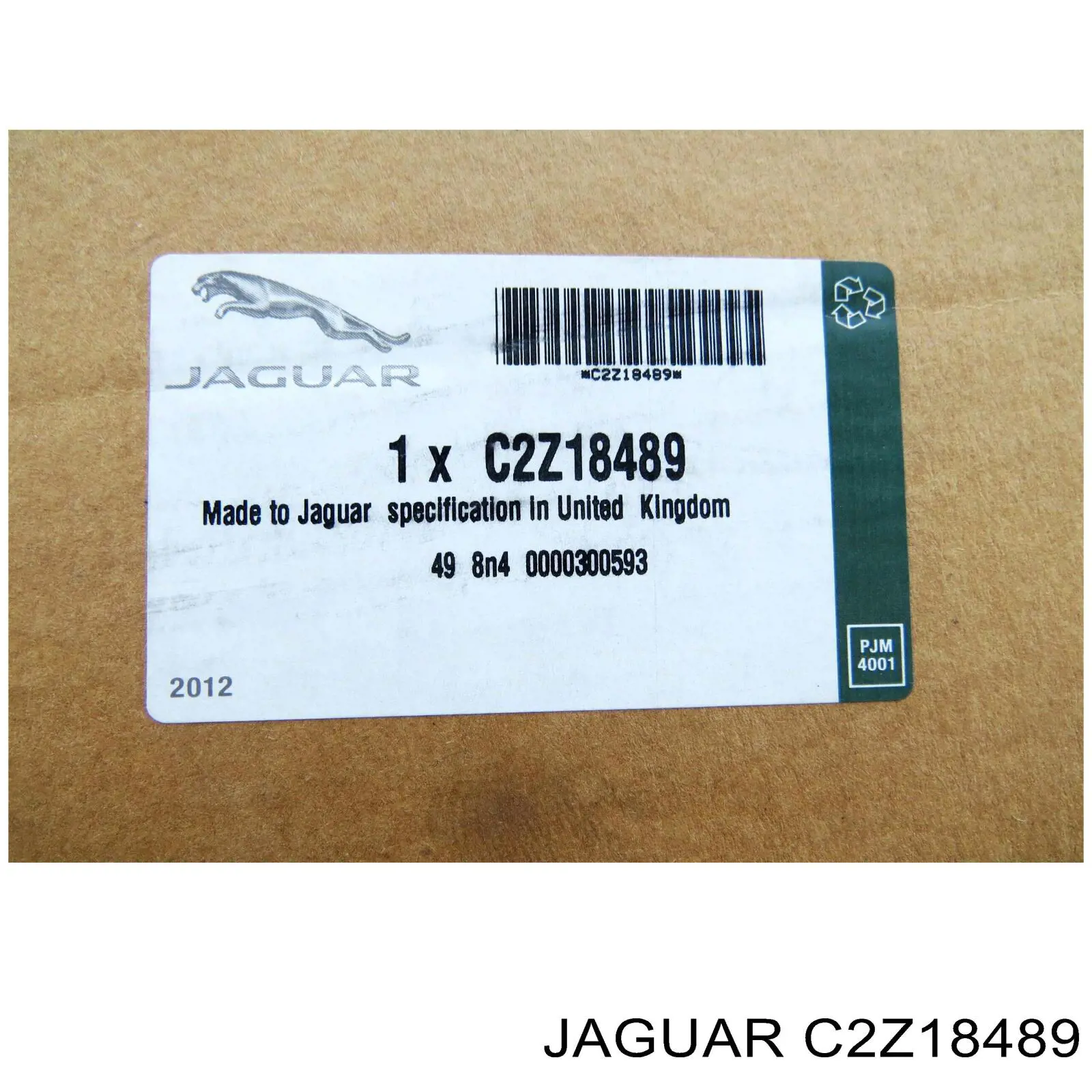  C2Z18489 Jaguar