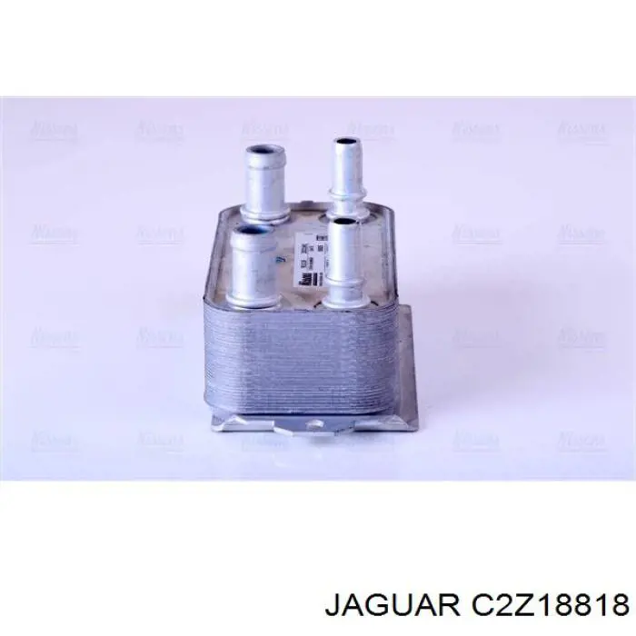 C2Z18818 Jaguar радіатор масляний (холодильник, під фільтром)