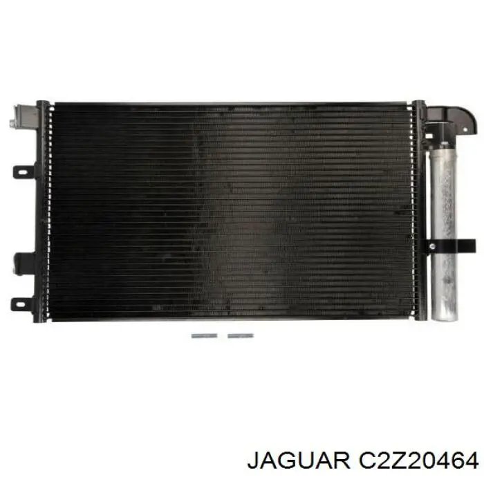 C2Z20464 Jaguar радіатор кондиціонера