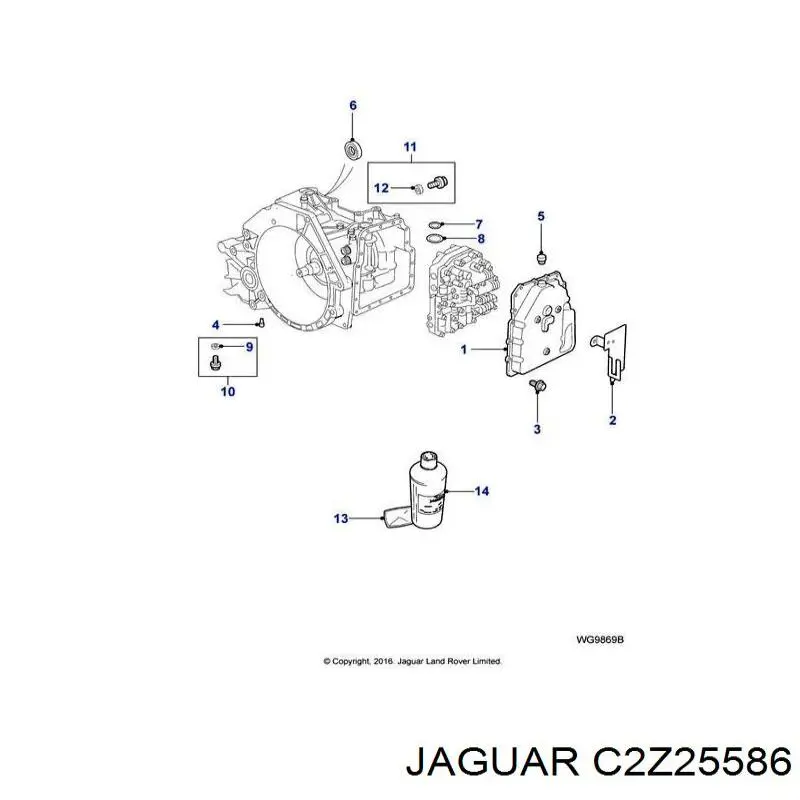 Купити C2Z25586 Jaguar 