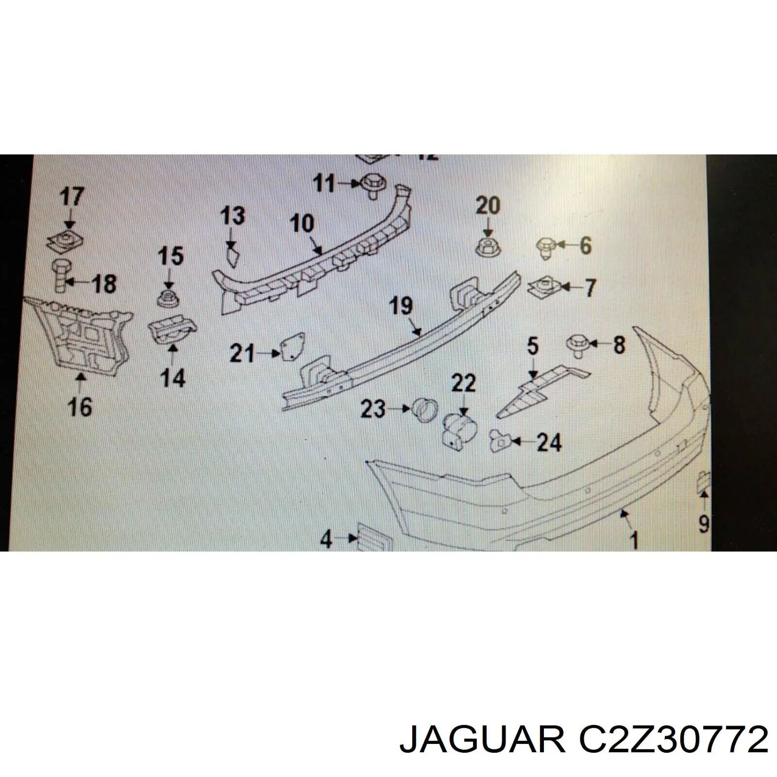  Jaguar C2Z29304 ціна, від 240.72 USD