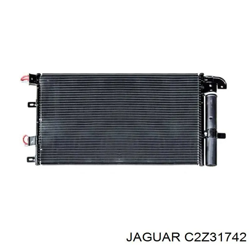 Конденсатор кондиціонера Jaguar C2Z31742 ціна, від 83.80 USD