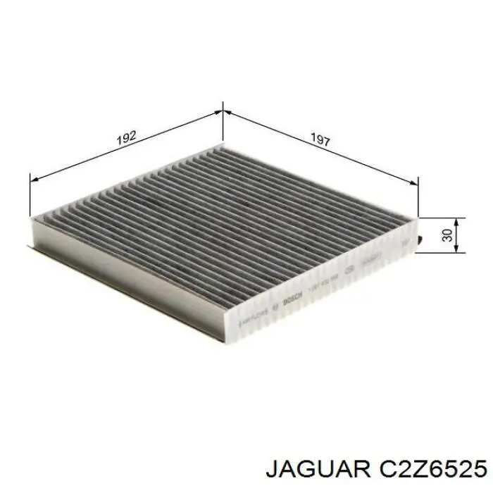 C2Z6525 Jaguar Внутрішньосалонний фільтр