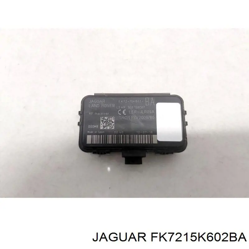 FK7215K602BA Land Rover 