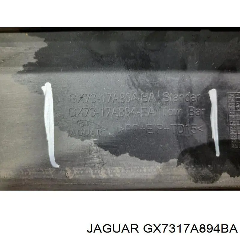 GX7317A894BA Jaguar спойлер заднього бампера