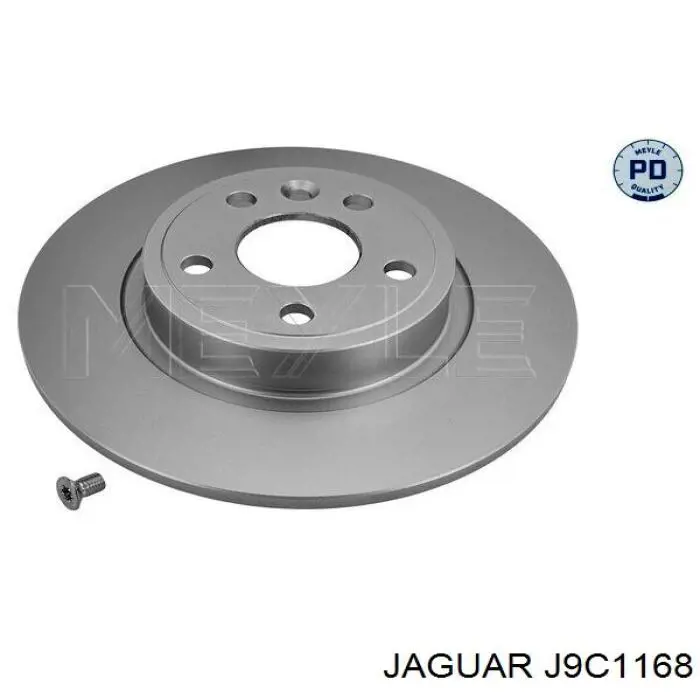 J9C1168 Jaguar диск гальмівний задній