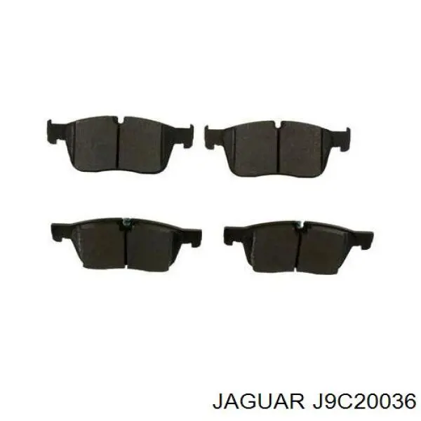 Купити J9C20036 Jaguar Колодки гальмівні передні, дискові