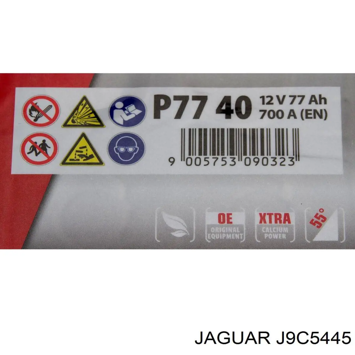Купити J9C5445 Jaguar Автомобільна батарея