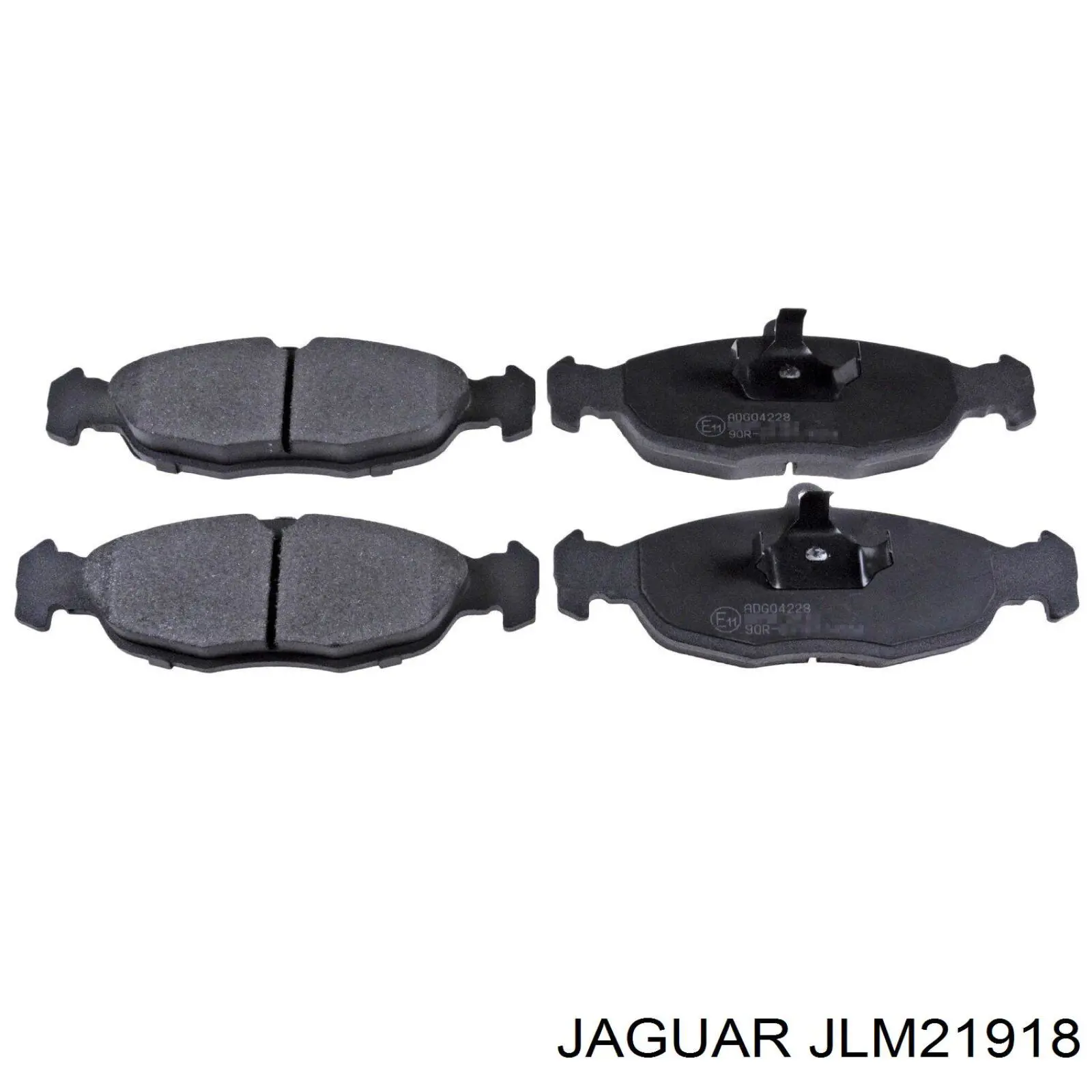 Задні гальмівні колодки Jaguar JLM21918 ціна, від 19.27 USD