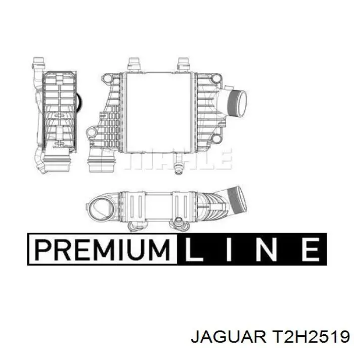 TLX1026 Jaguar Охолоджувач наддувочного повітря