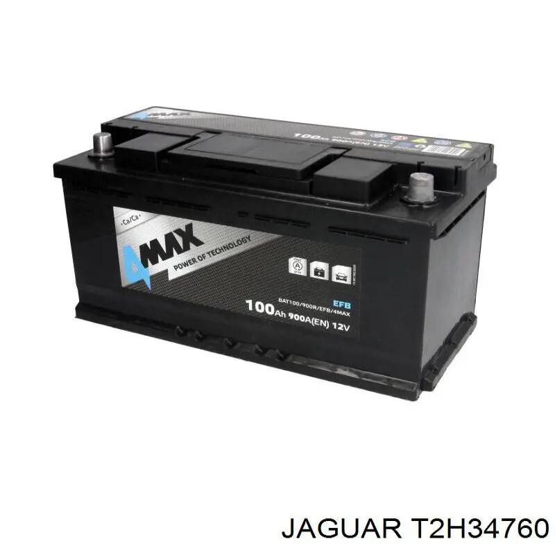 Батарея акумуляторна Jaguar T2H34760 ціна, від 177.83 USD