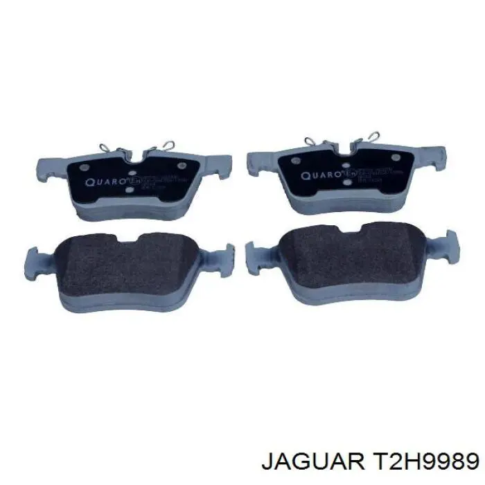 T2H9989 Jaguar Колодки гальмівні задні, дискові