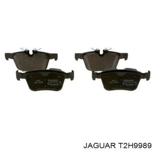 Задні гальмівні колодки Jaguar T2H9989 ціна, від 52.28 USD