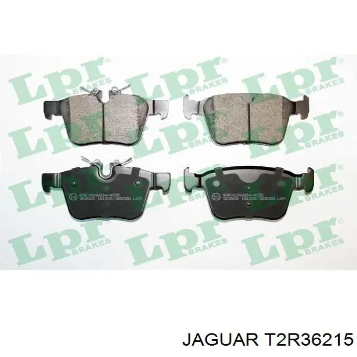 Купити T2R36215 Jaguar Задні колодки