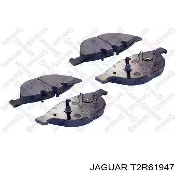 Гальмівні колодки Jaguar T2R61947 ціна, від 53.94 USD