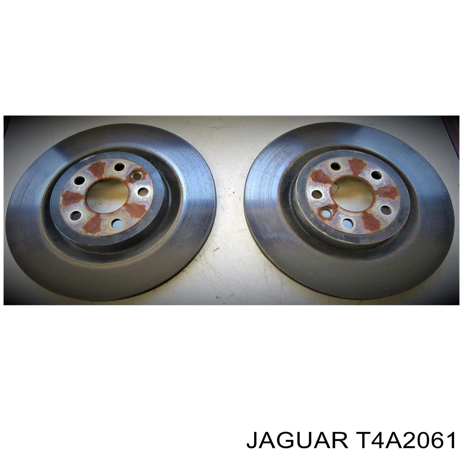 T4A2061 Jaguar диск гальмівний задній