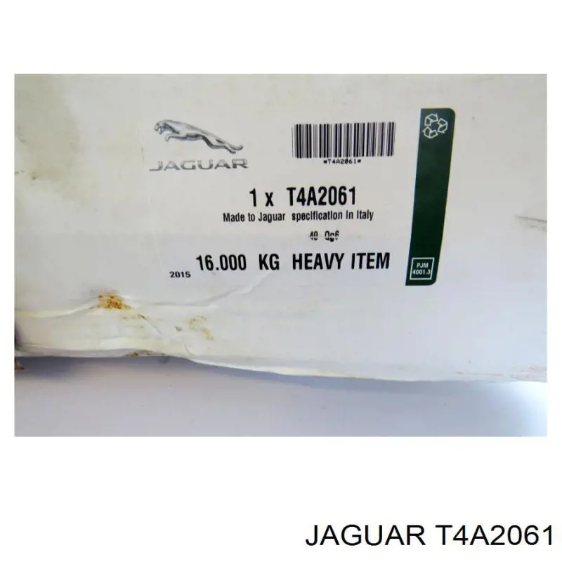 Задні дискові гальма Jaguar T4A2061 ціна, від 17.50 USD