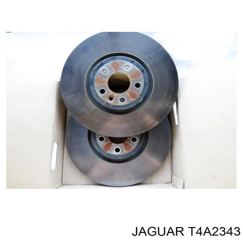 T4A2343 Jaguar диск гальмівний передній