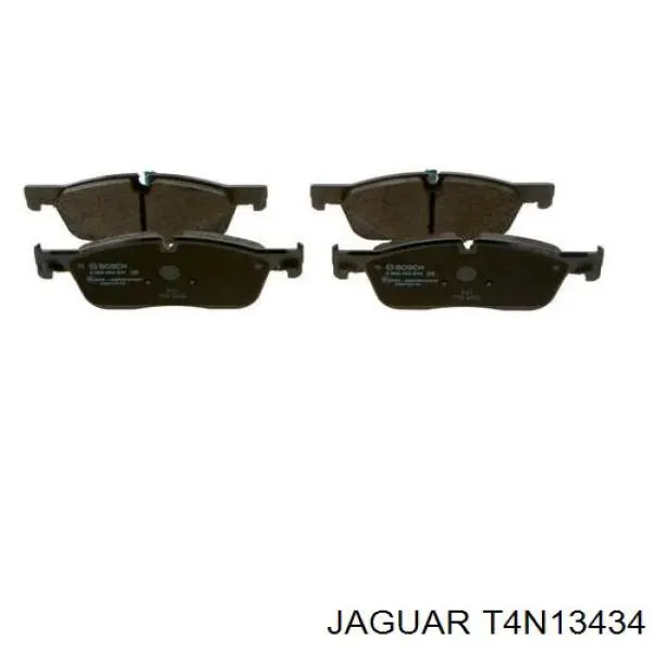 Купити T4N13434 Jaguar Колодки гальмівні передні, дискові