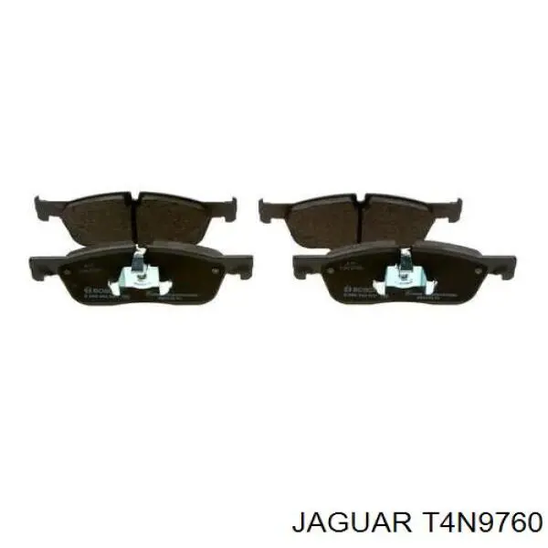 T4N9760 Jaguar Передні гальмівні колодки