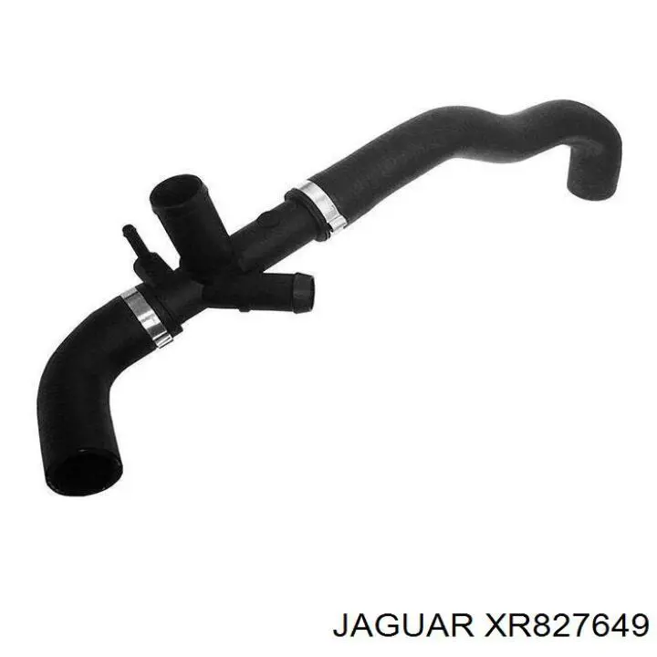 XR827649 Jaguar Шланг/патрубок радіатора охолодження, верхній