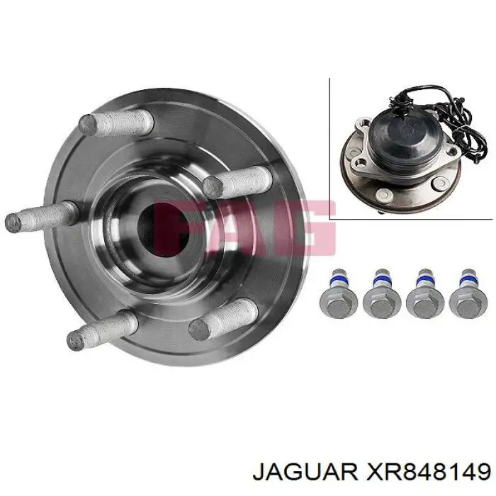 XR848149 Jaguar Маточина (передня)