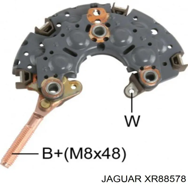 XR88578 Jaguar Шків генератора