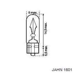 1601 Jahn лампочка щитка / панелі приладів