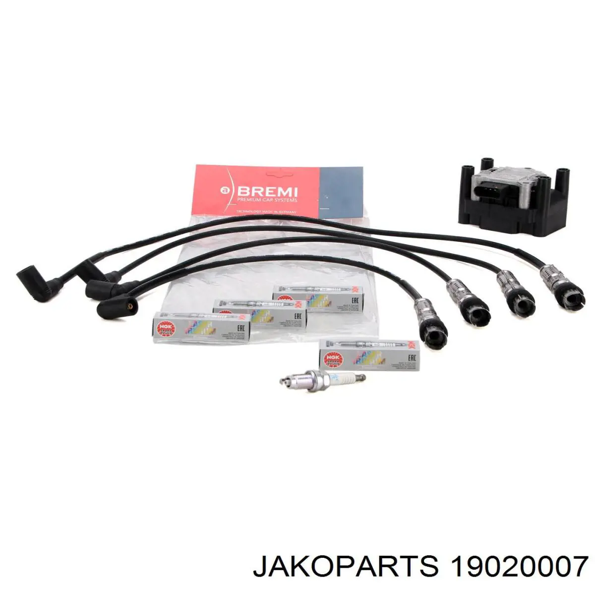 Котушка запалювання Jakoparts 19020007 ціна, від 23.31 USD