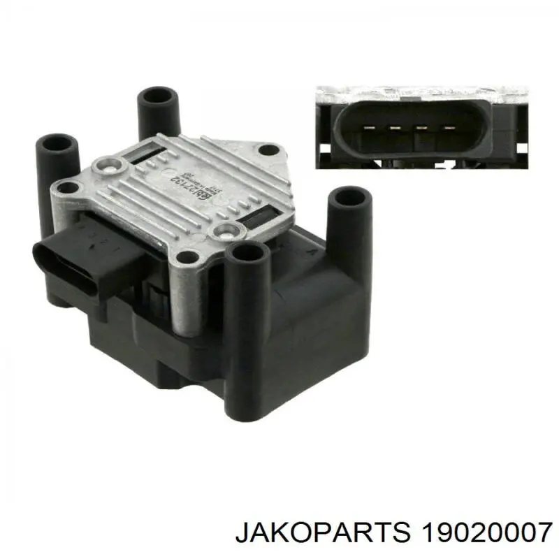 19020007 Jakoparts Котушка запалювання